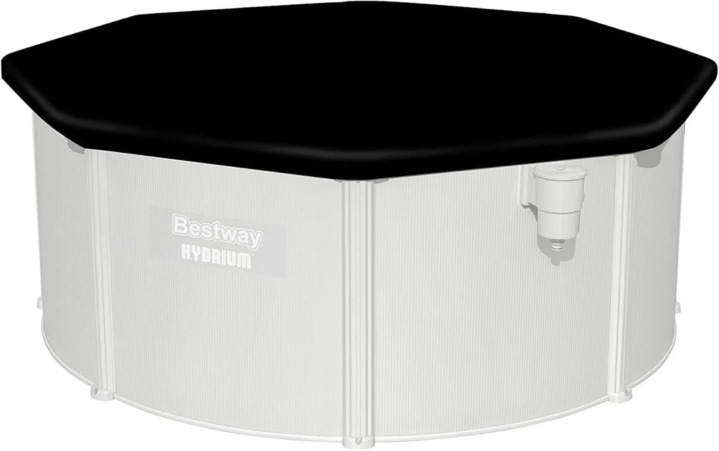 Bestway Hydrium - Piscina de Pared de Acero con Filtro de Arena, diámetro de 300 x 120 cm, Gris, Redonda