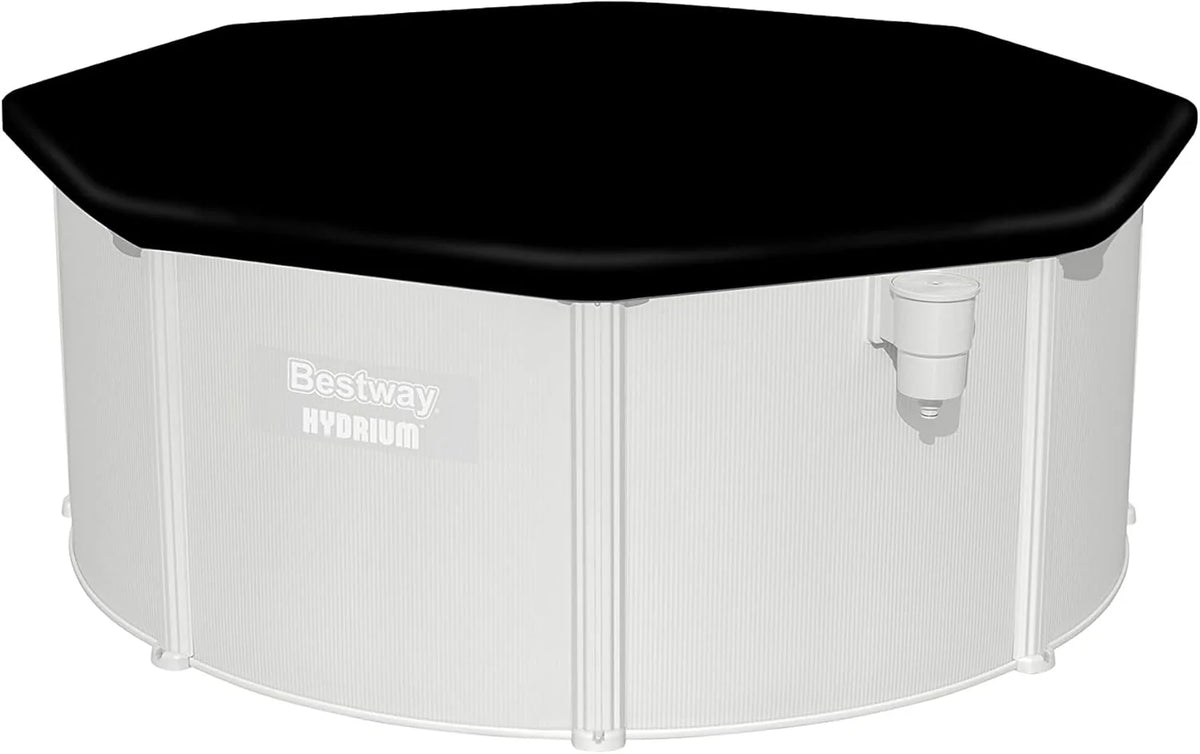 Bestway Hydrium - Piscina de Pared de Acero con Filtro de Arena, diámetro de 300 x 120 cm, Gris, Redonda