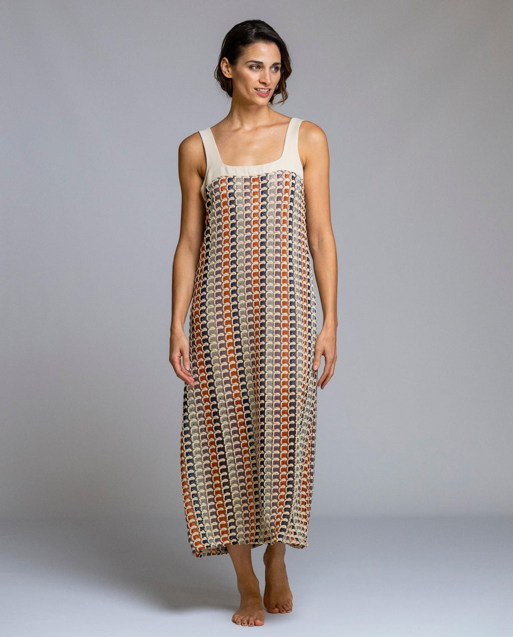 Vestido Crochet Largo  SEÑORETTA