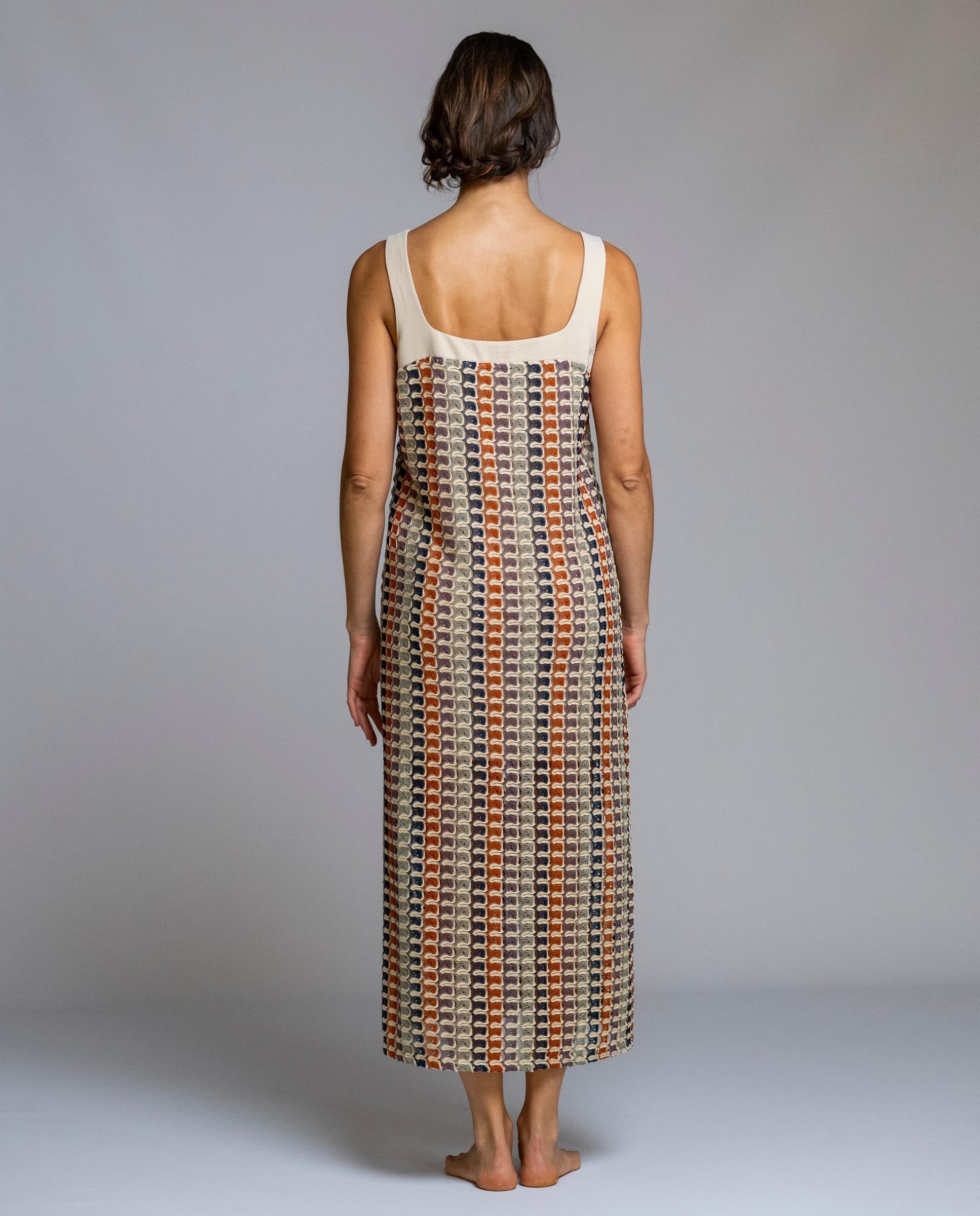 Vestido Crochet Largo  SEÑORETTA