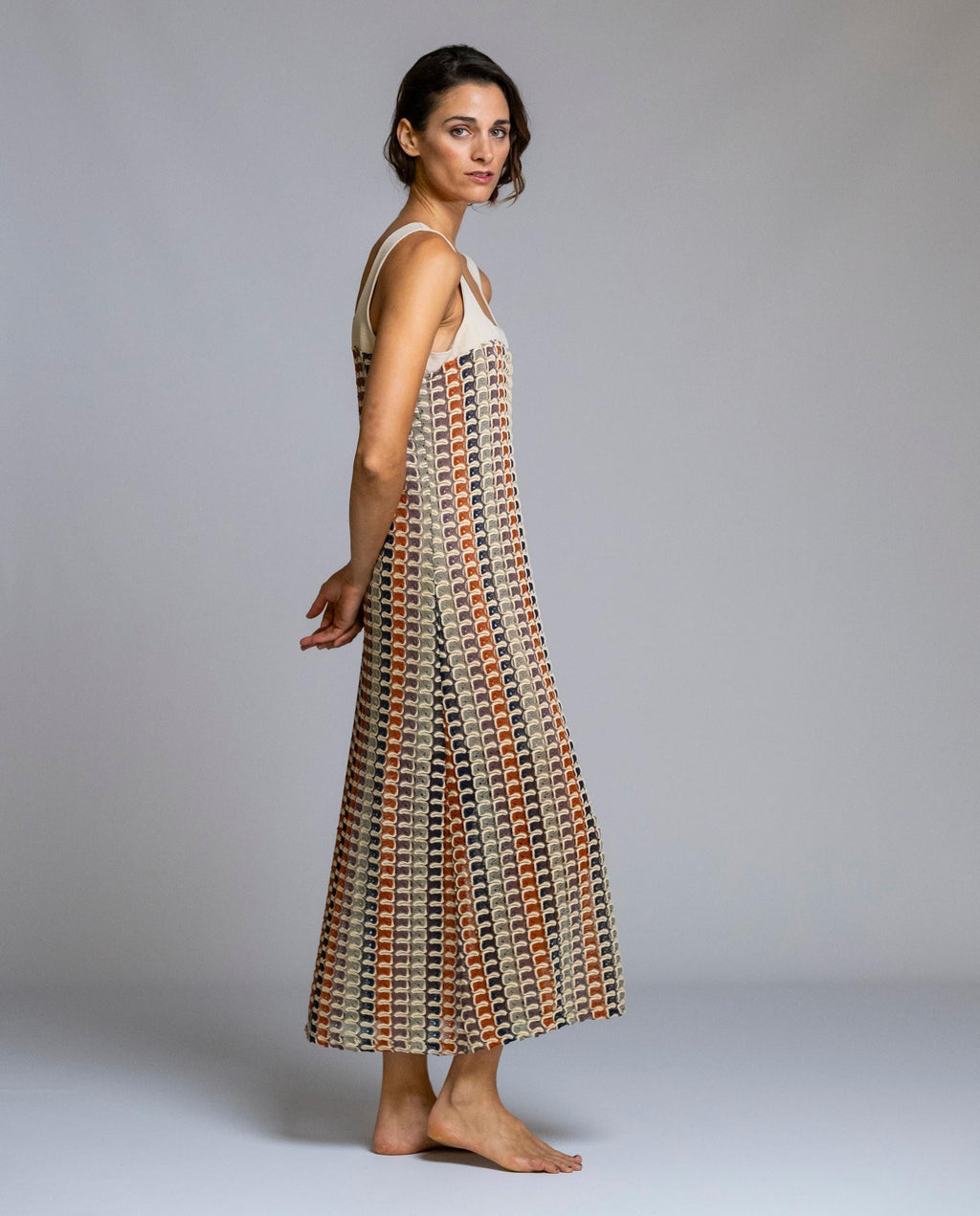 Vestido Crochet Largo  SEÑORETTA