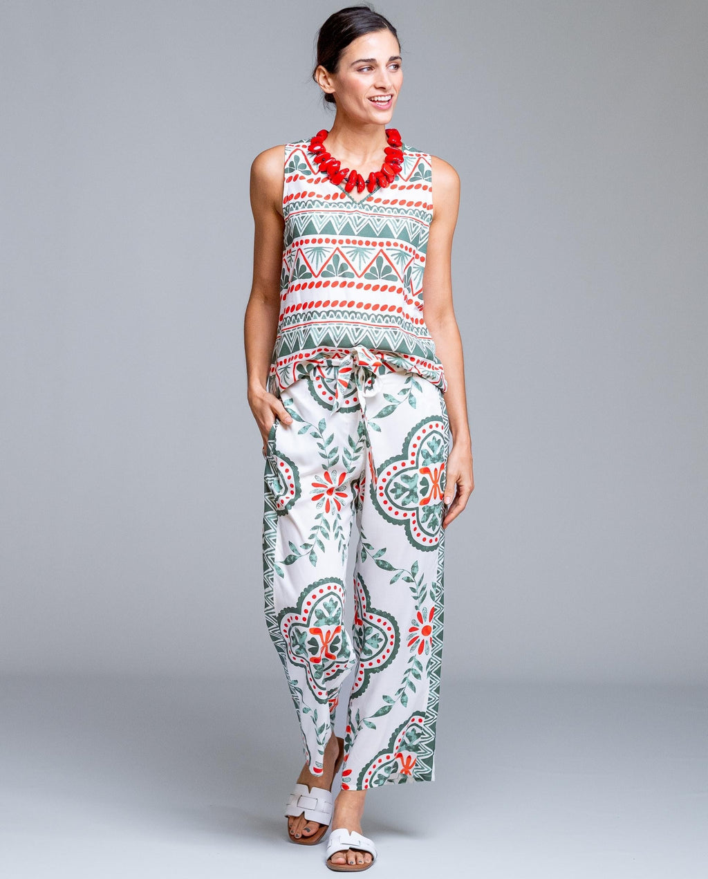 Pantalón estampado SEÑORETTA
