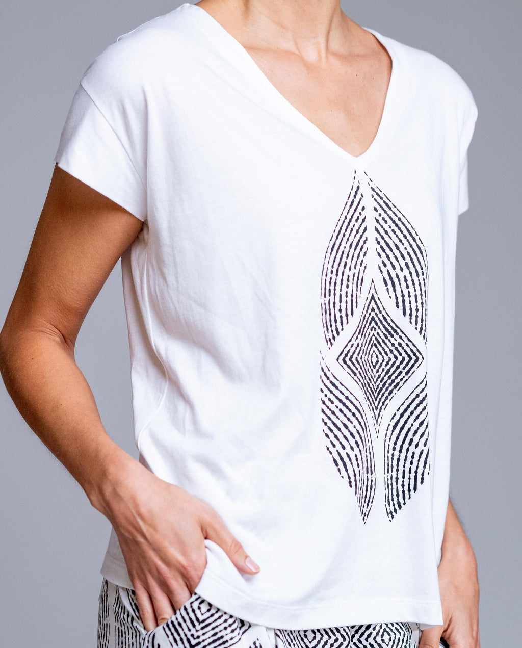 Camiseta GEOMETRÍA LINEAL SEÑORETTA