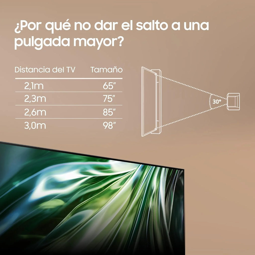 TV 55 Pulgadas Neo QLED QN90D 4K Mini LED con Resolución 4K Mejorada, Procesador NQ4 AI Gen2 con Inteligencia Artificial, Dolby Atmos, Q-Symphony y Motion Xcelerator 144 Hz