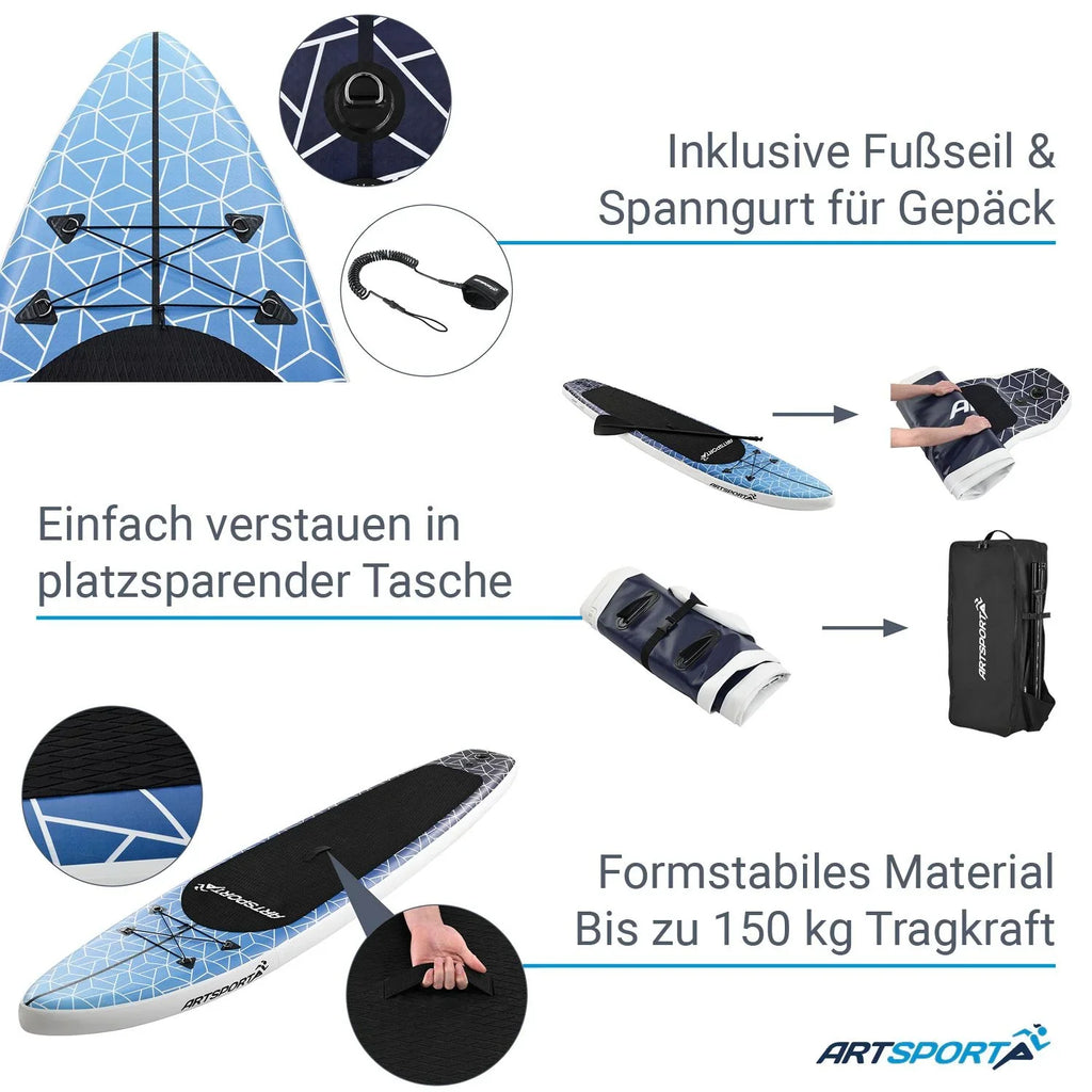 2025 Kit completo de tabla de stand-up paddle