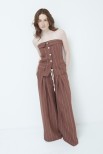 Pantalón Ancho con Rayas KIKISIX