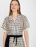 Camisa Cuadros Negra SKATIE