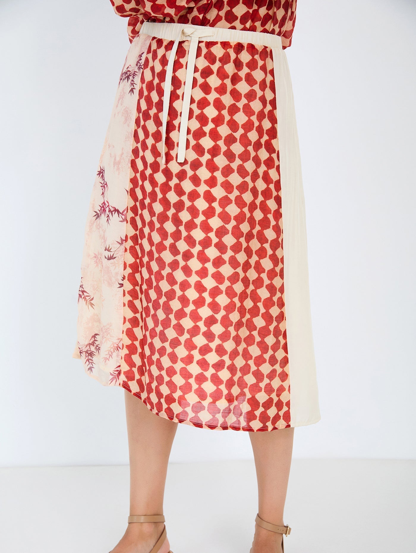 Falda Patchwork Teja SKATIE