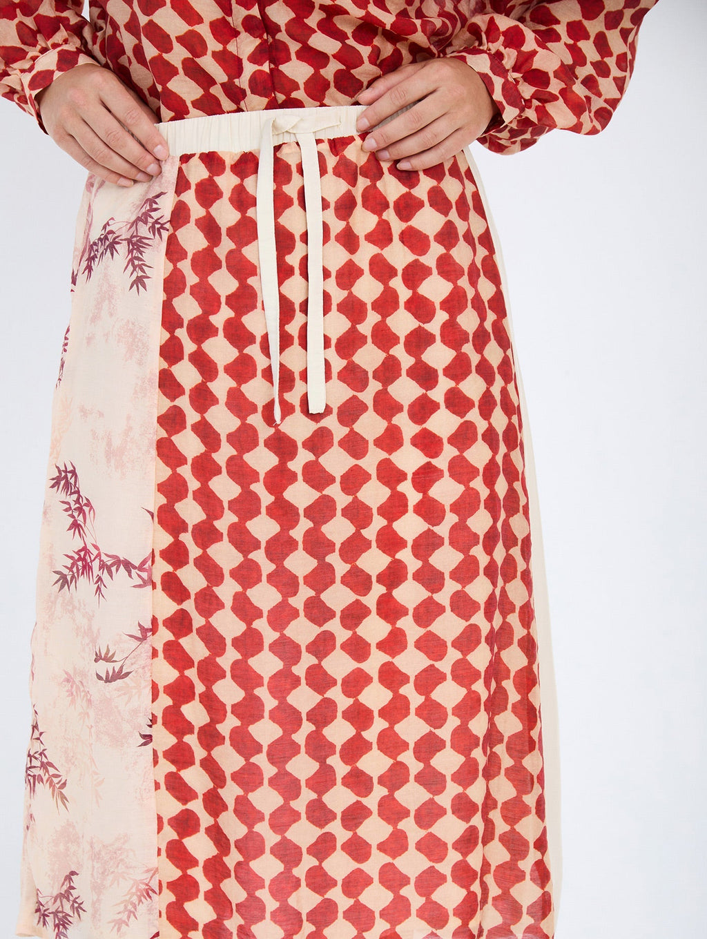 Falda Patchwork Teja SKATIE