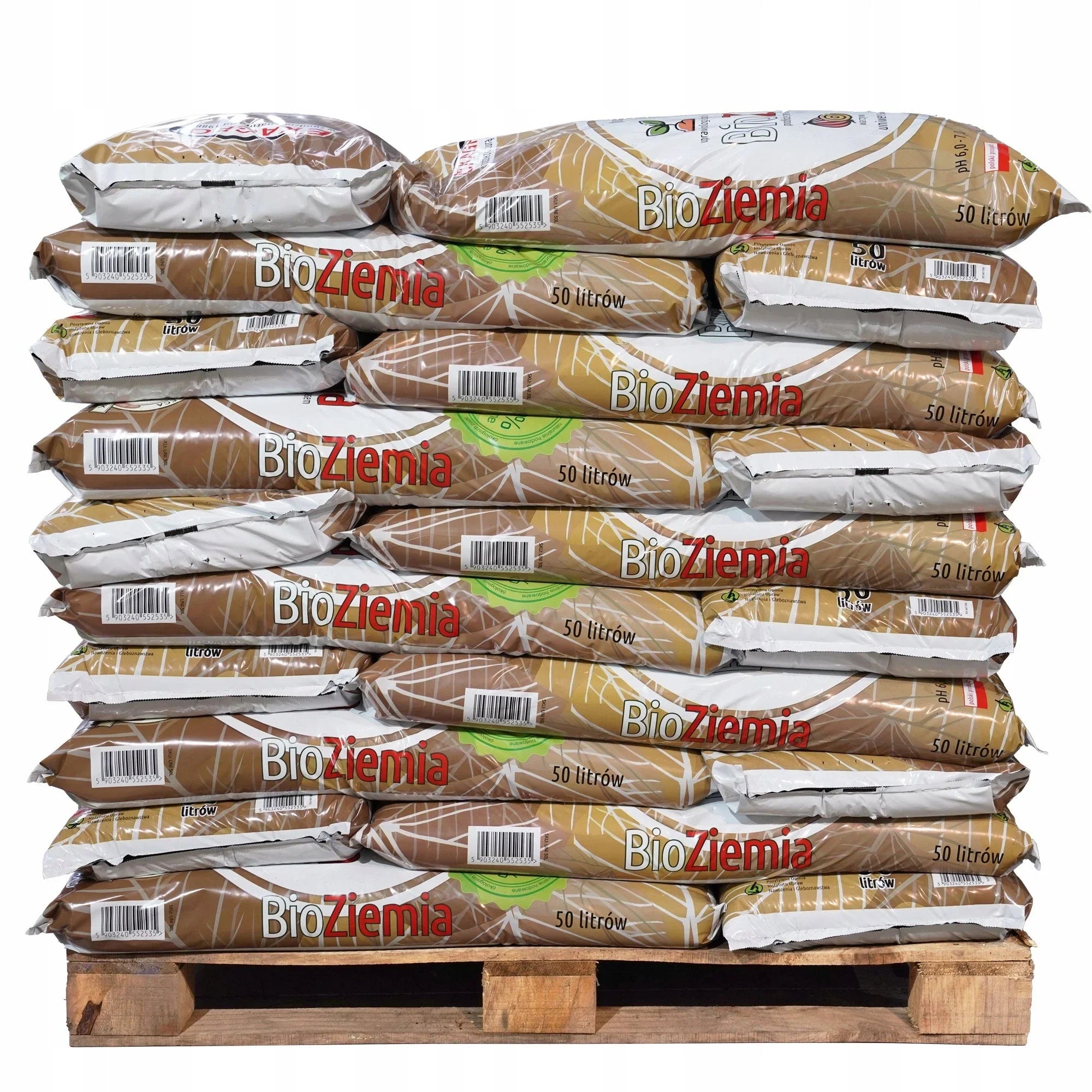 Ziemia Ogrodowa BIO Kompost 1050L do pomidorów warzyw rozsad PALETA