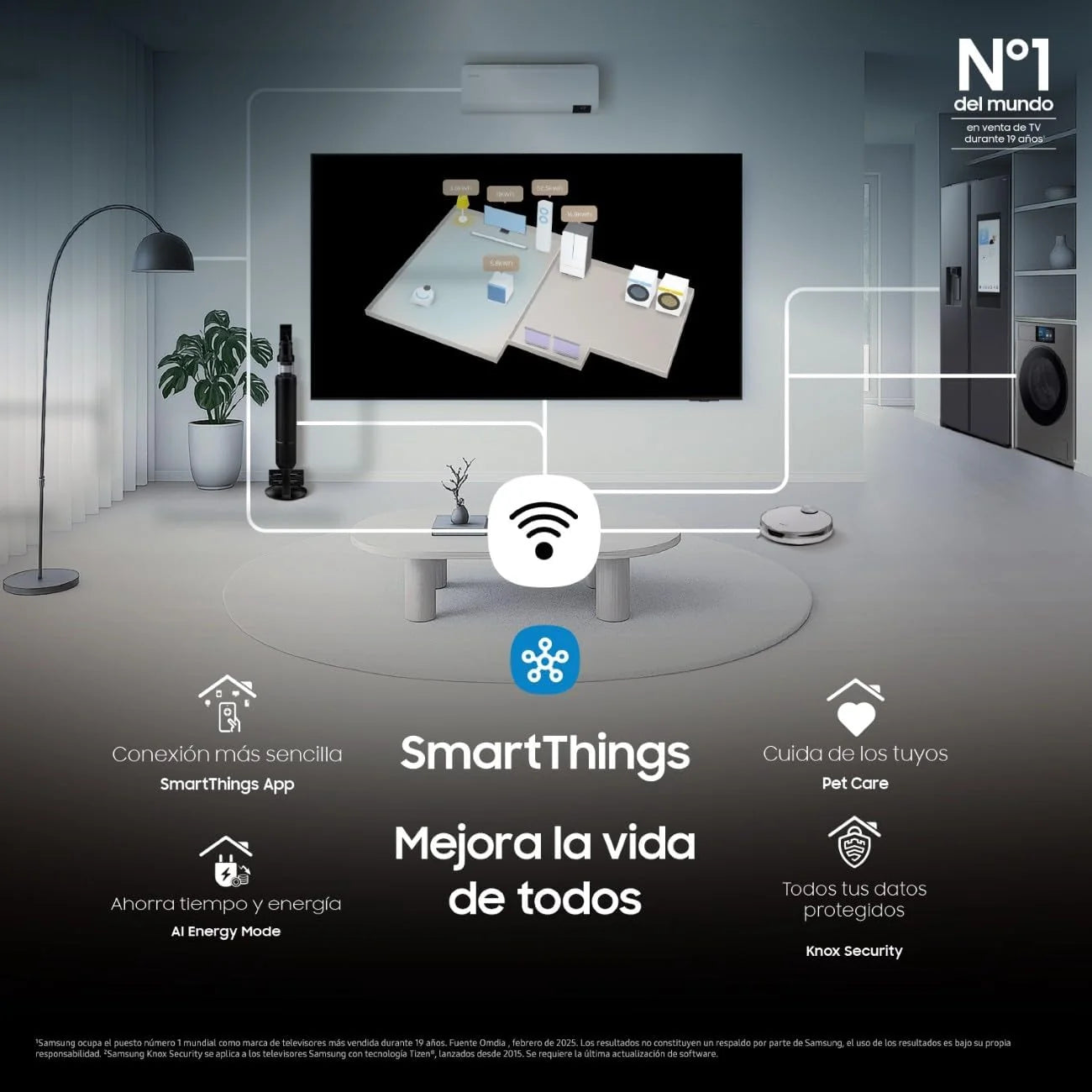 TV 43 Pulgadas QLED Q8F 4K Smart TV con Vision AI, 100% Volumen de Color con Quantum Dot, el auténtico Quantum Dot y Motion Xcelerator